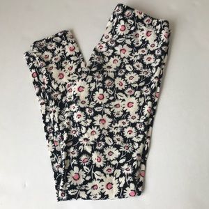 Girls flower leggings by Forever 21 girls XS
